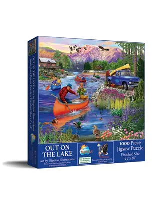 Out on the Lake 1000 piece Jigsaw Puzzle for Adults Genuine