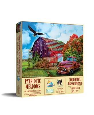 Affordable Patriotic Meadows 1000 piece Jigsaw Puzzle for AdultsFourth of July
