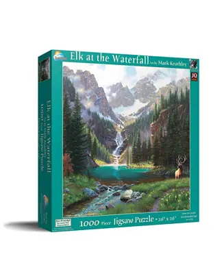 New Release Elk at the Waterfall 1000 piece Jigsaw Puzzle for Adults