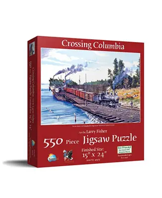 Crossing Columbia 550 piece Jigsaw Puzzle for Adults Must Have