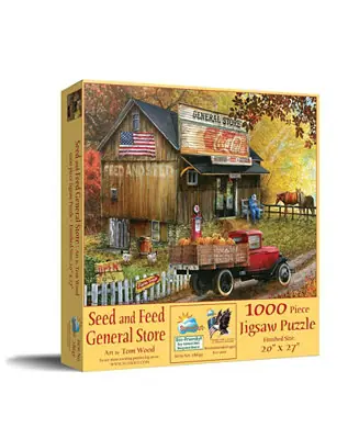 Exclusive Offer Feed and Seed General Store 1000 piece Jigsaw Puzzle for Adults