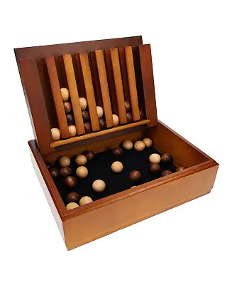 Wood Captain's Mistress Game (4 balls in a row) 11.38 inches Best Seller