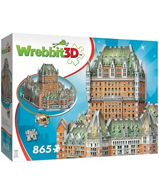 Premium Wrebbit Castles Cathedrals Le Chateau Frontenac 3D Puzzle, 865 Pieces