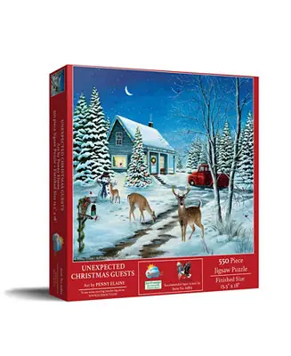 Unexpected Christmas Guests 550 piece Jigsaw Puzzle for Adults Christmas Seasonal Sale