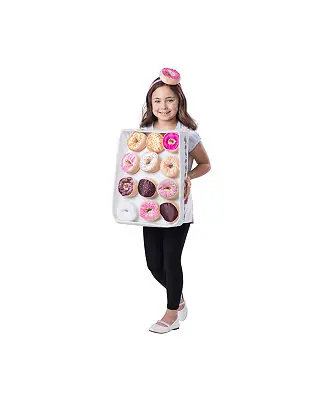 Buy Today Kids Doughnut Box Tunic & Headband Costume Set