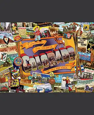 In Demand Mile High Colorado 1000 piece Jigsaw Puzzle for Adults