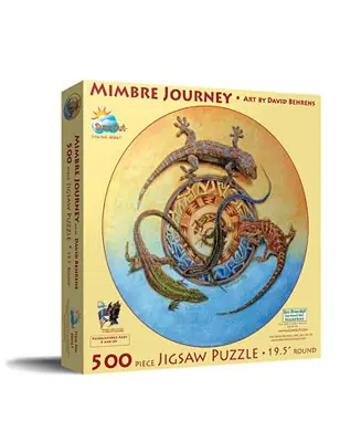 Affordable Mimbre Journey 500 piece Jigsaw Puzzle for Adults Round
