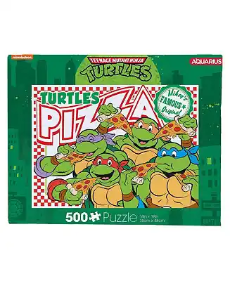 Must Have Teenage Mutant Ninja Turtles Pizza 500 Piece Jigsaw Puzzle