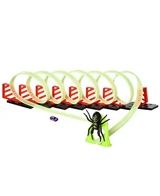 Flash Sale Builder Loop Kit Criss Cross Toy Race Track w/ Pull-back Car, Ages 3-6