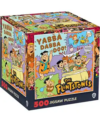 MasterPieces Hanna-Barbera - The Flintstones 500 Piece Jigsaw Puzzle Price Cut