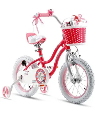 Trusted Brand Stargirl Childrens Outdoor Bicycle 12" with Training Wheels, Pink