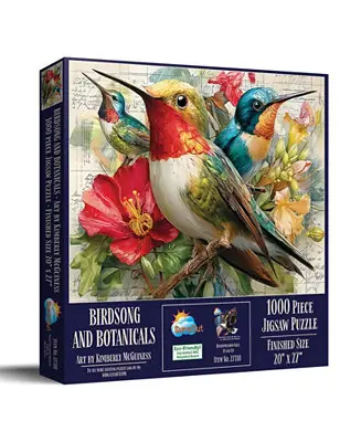 Grab Now Birdsong and Botanicals 1000 piece Jigsaw Puzzle for Adults
