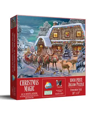 Christmas Magic 1000 piece Jigsaw Puzzle for Adults Weekend Sale