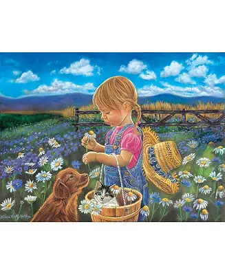 Budget Country Girl 500 piece Jigsaw Puzzle for Adults