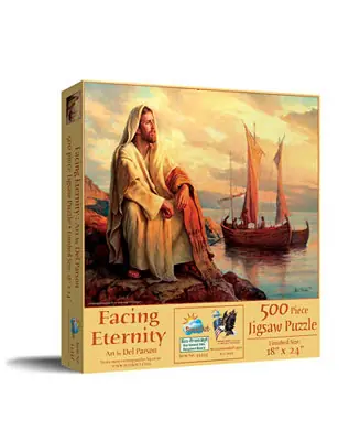 While Supplies Last Facing Eternity 500 piece Jigsaw Puzzle for Adults Easter