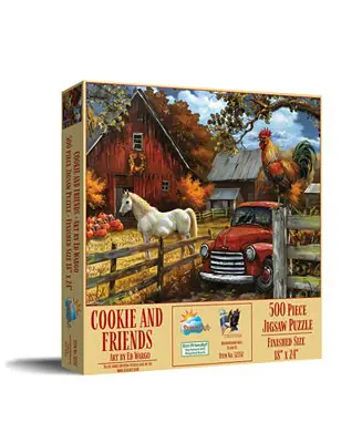 Cookie and Friends 500 piece Jigsaw Puzzle for Adults Trusted Brand