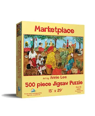 Marketplace 500 piece Jigsaw Puzzle for Adults Factory Price