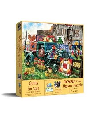 Quilts for Sale 1000 piece Jigsaw Puzzle Professional Grade