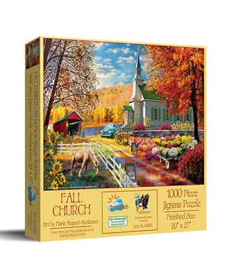 Deal Fall church 1000 piece Jigsaw Puzzle for Adults