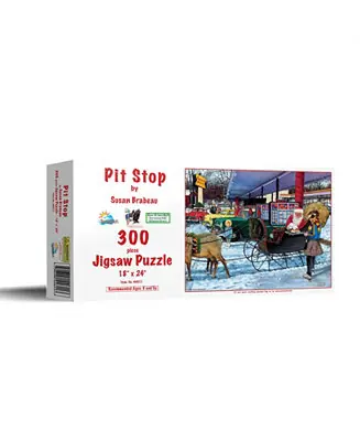 Premium Pit Stop 300 piece Jigsaw Puzzle for Adults Christmas