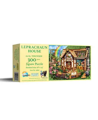 Leprachaun House 300 piece Jigsaw Puzzle for Adults St. Patricks Day Latest