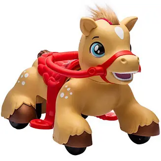 12V Ride On Horse Toy, Battery Powe Ride on Toy with Sound, Deal