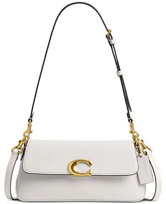 Hot Picks Jet Small Leather Shoulder Bag