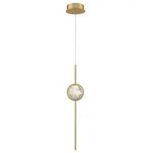 Limited Edition Barletta LED 4.75 inch Gold Pendant Ceiling Light