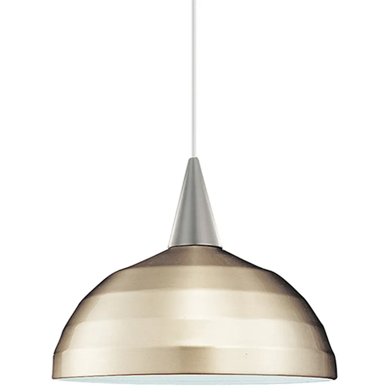 Wholesale Cosmopolitan 1 Light 6.5 inch Brushed Nickel Pendant Ceiling Light