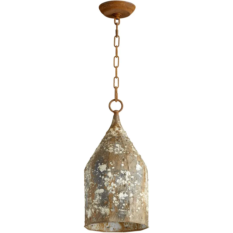 Bulk Order Collier 1 Light 8 inch Rustic Pendant Ceiling Light, Small