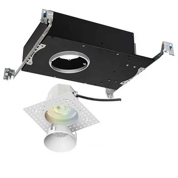 Best Choice Aether Brushed Nickel Recessed Downlight in 90, 2700K