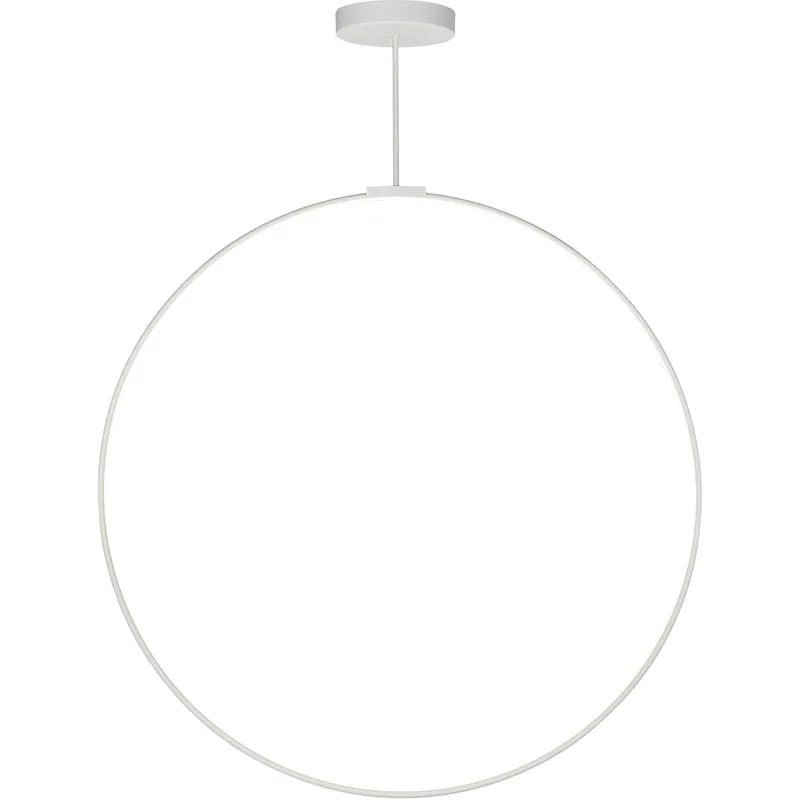 Trending Cirque LED 48 inch White Pendant Ceiling Light
