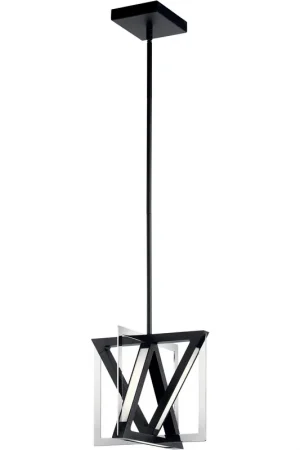 Buy Direct Axis LED 12.25 inch Matte Black Pendant Ceiling Light