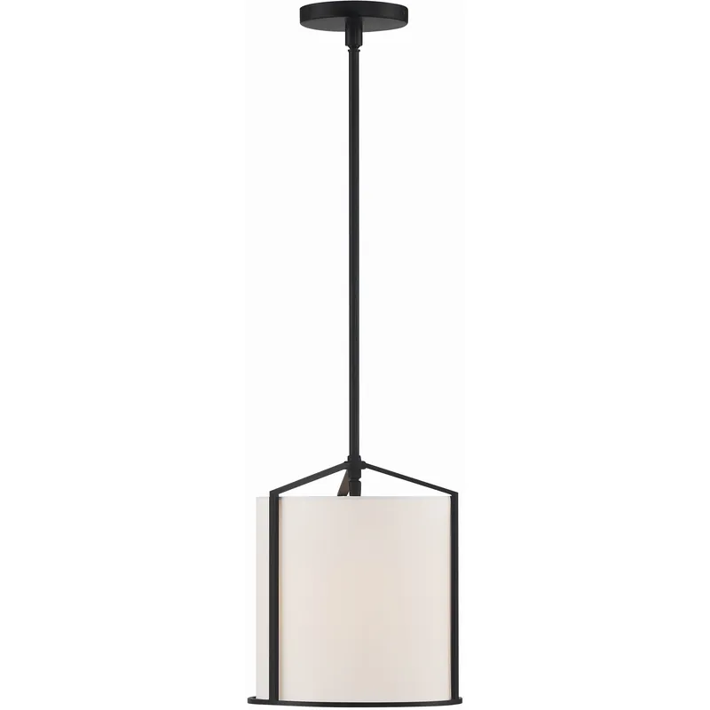Limited Offer Carlyn 1 Light 10 inch Black Mini Pendant Ceiling Light