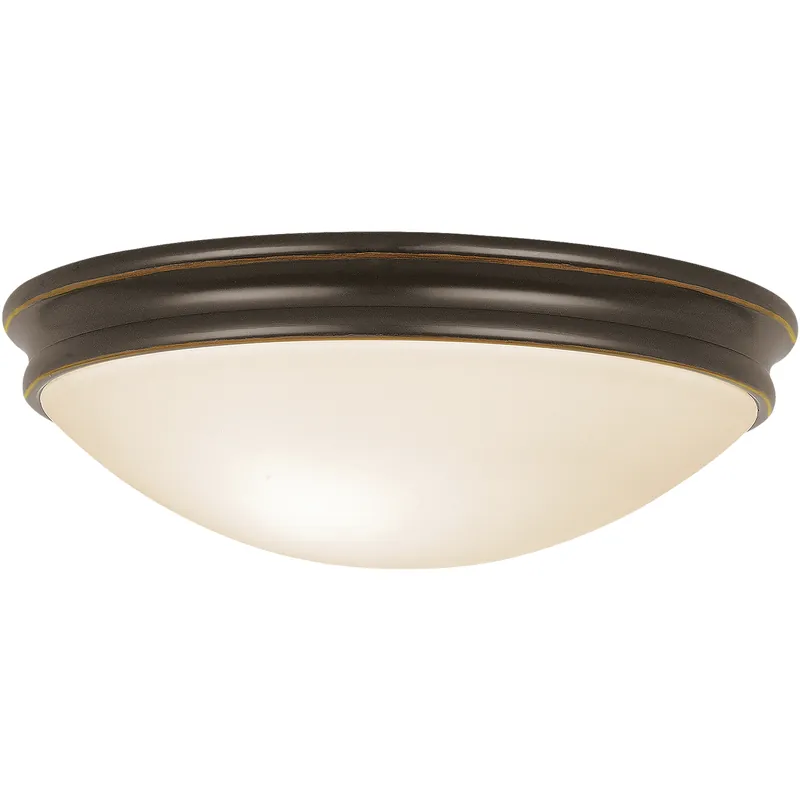 Low Price Atom 1 Light 11 inch Oil Rubbed Bronze Flush Mount Ceiling Light in Incandescent