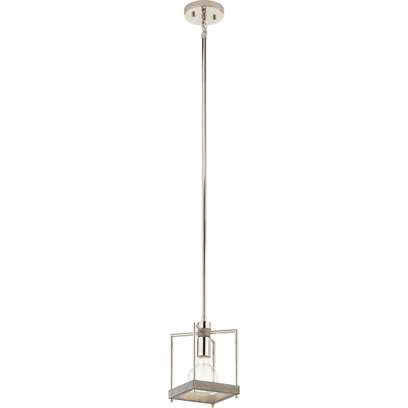 Tanis 1 Light 6 inch Distressed Antique Gray Pendant Ceiling Light Fast Shipping