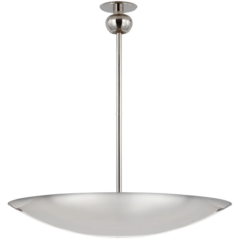 Paloma Contreras Comtesse LED 38.75 inch Polished Nickel Uplight Chandelier Ceiling Light, XL Don’t Miss Out
