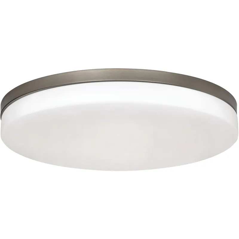 Discount Oscar LED 19 inch Satin Nickel Flush Mount Ceiling Light