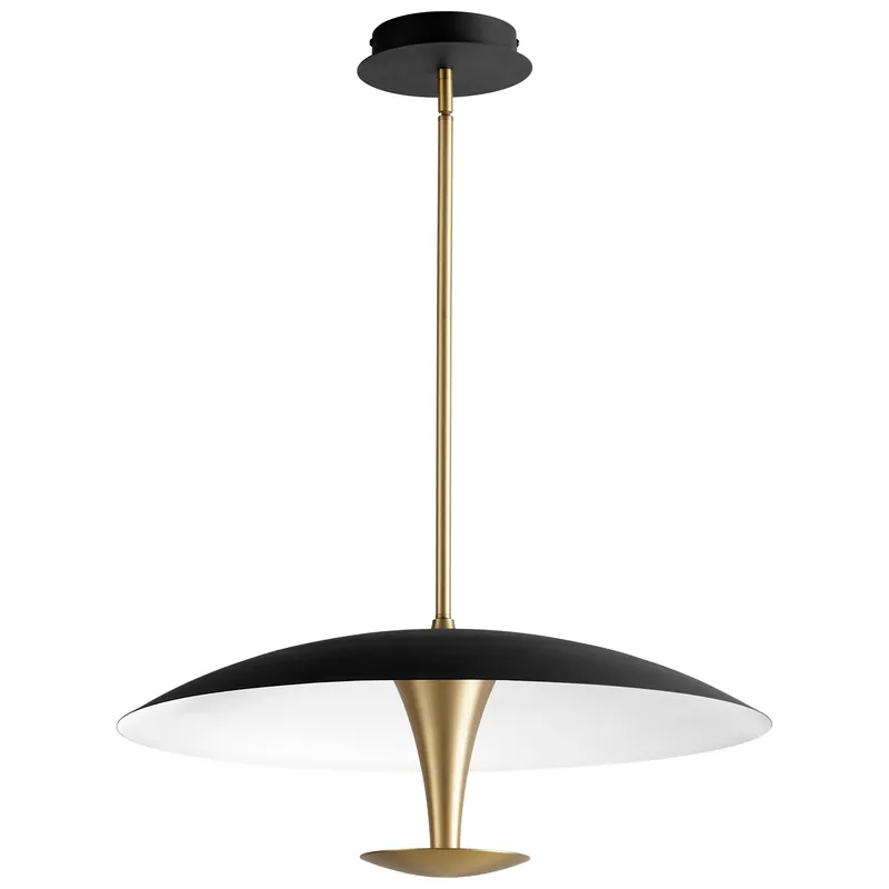 Spacely 1 Light 26 inch Black/Aged Brass Pendant Ceiling Light Budget