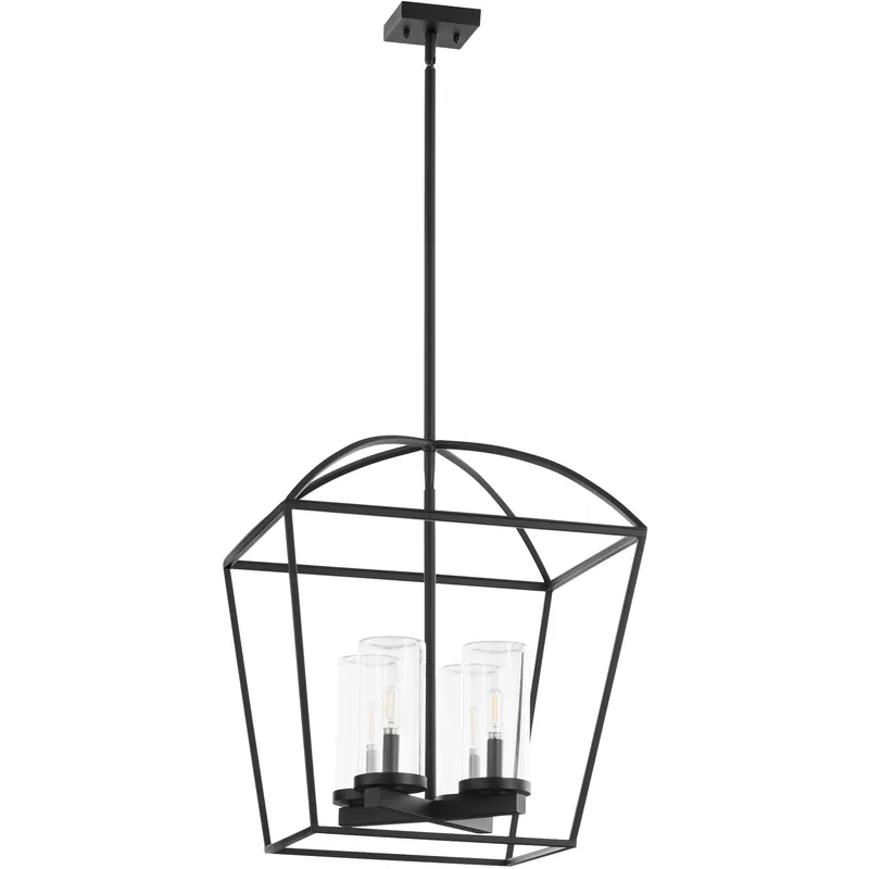 Odeon 4 Light 18.75 inch Matte Black Pendant Ceiling Light Special Offer
