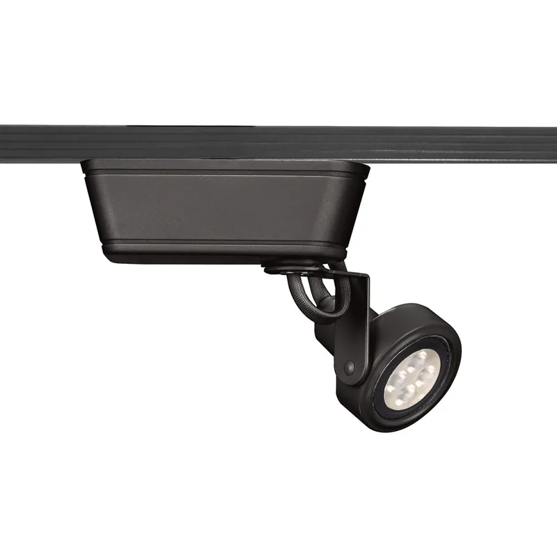 Low Volt 1 Light 120 Black Track Head Ceiling Light in J/J2 Track Hassle-Free Returns