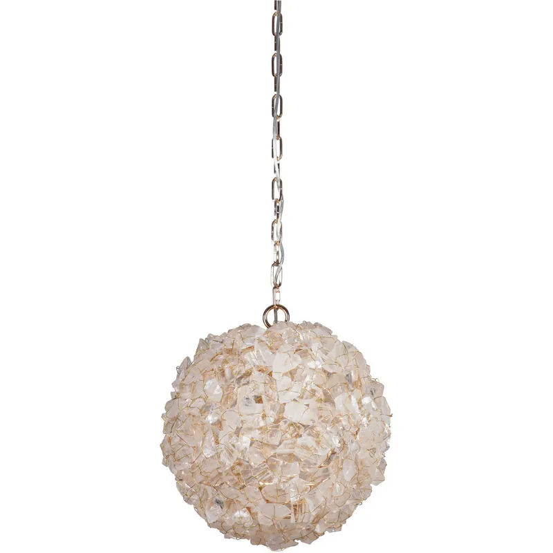 Roxx 1 Light 14 inch Gilded Pendant Ceiling Light, Gallery Collection Popular