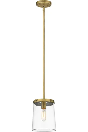 Callista 1 Light 7.5 inch Rubbed Brass Pendant Ceiling Light Top Rated