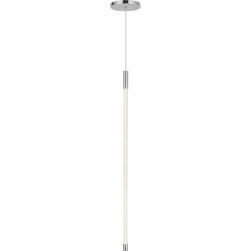 One Day Deal Motif LED 0.75 inch Chrome Pendant Ceiling Light