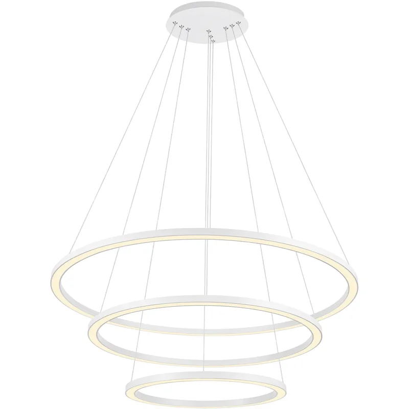 Seasonal Sale Chalice LED 31 inch White Chandelier Ceiling Light