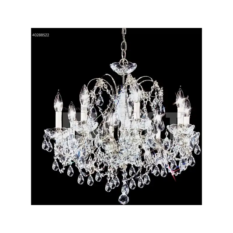 Regalia 8 Light 24 inch Silver Crystal Chandelier Ceiling Light Shop Now