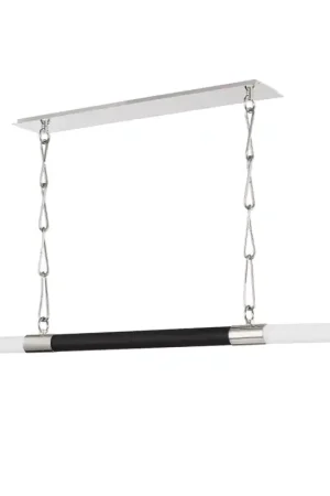 Buy Direct Huntington LED 60.25 inch Polished Nickel / Black Island Light Ceiling Light