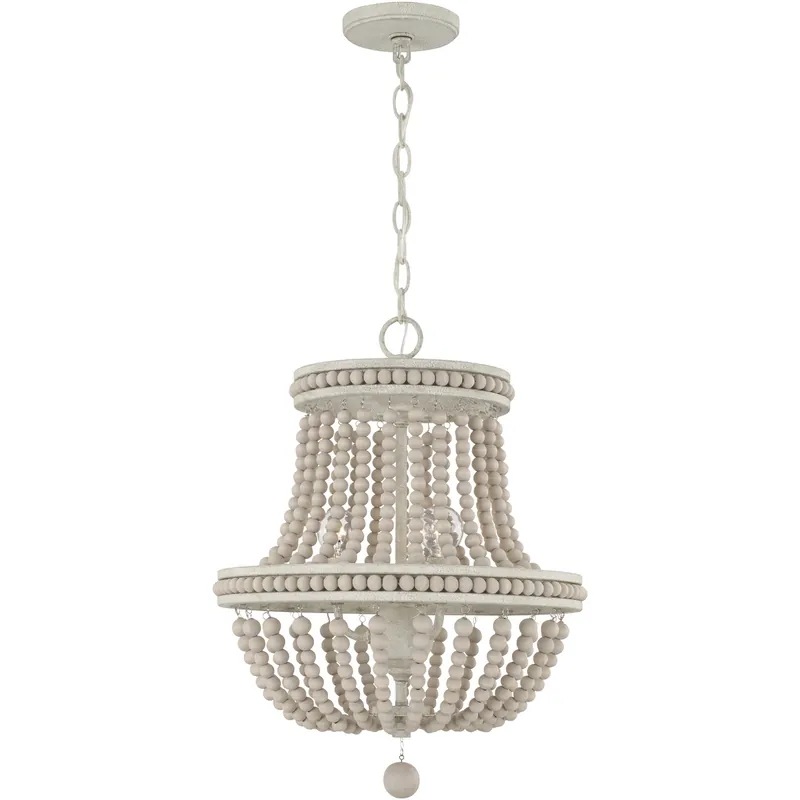 Exclusive Handley 3 Light 15.75 inch Sand Dollar Chandelier Ceiling Light