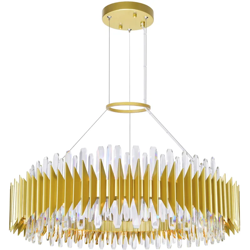 Cityscape 24 Light 39 inch Satin Gold Chandelier Ceiling Light Editor’s Pick