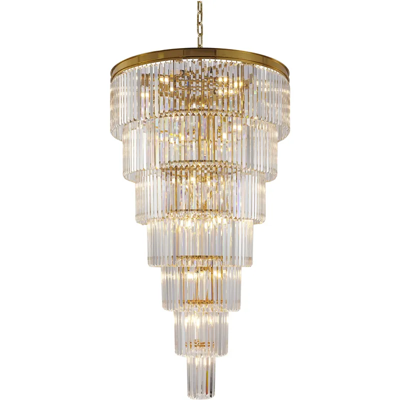 Canada 34 Light 36 inch Brass Chandelier Ceiling Light Premium